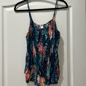 Floral tank top